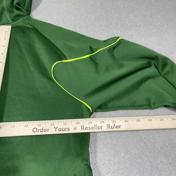 adidas Portland Timbers Jacket Men Large Green Spellout FullZip Hood Season 2011 - Picture 12 of 13